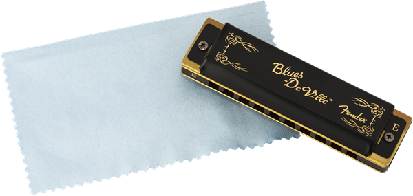 FENDER BLUES DEVILLE HARMONICA-KEY OF E