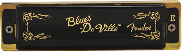 FENDER BLUES DEVILLE HARMONICA-KEY OF E