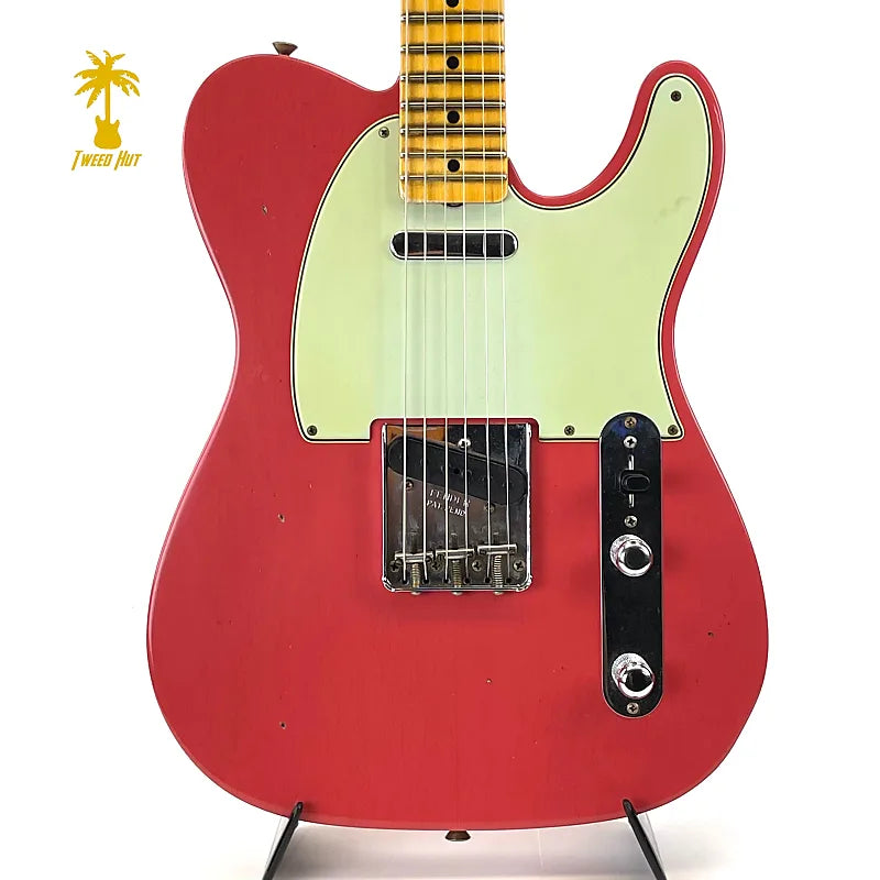 FENDER CUSTOMER SHOP 1955 TELECASTER JOURNEYMAN RELIC - FIESTA RED