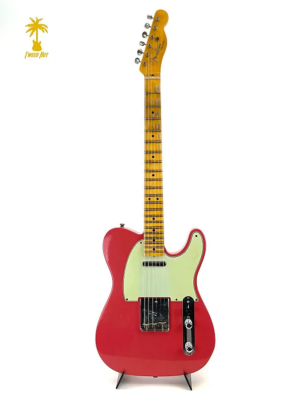 FENDER CUSTOMER SHOP 1955 TELECASTER JOURNEYMAN RELIC - FIESTA RED