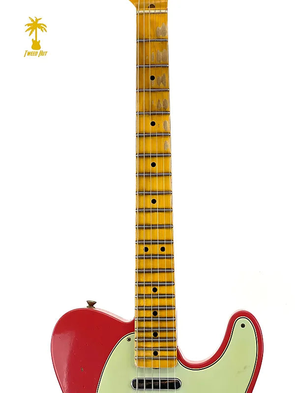 FENDER CUSTOMER SHOP 1955 TELECASTER JOURNEYMAN RELIC - FIESTA RED