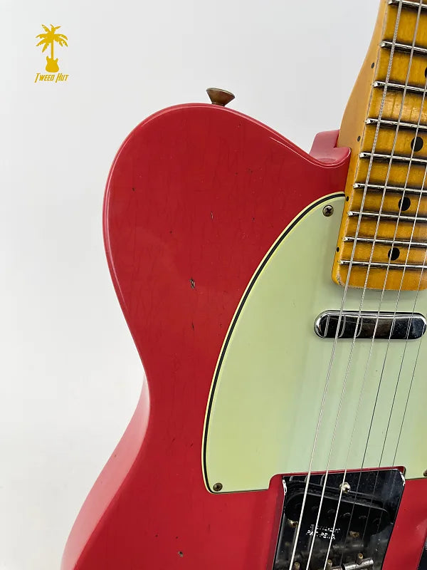 FENDER CUSTOMER SHOP 1955 TELECASTER JOURNEYMAN RELIC - FIESTA RED