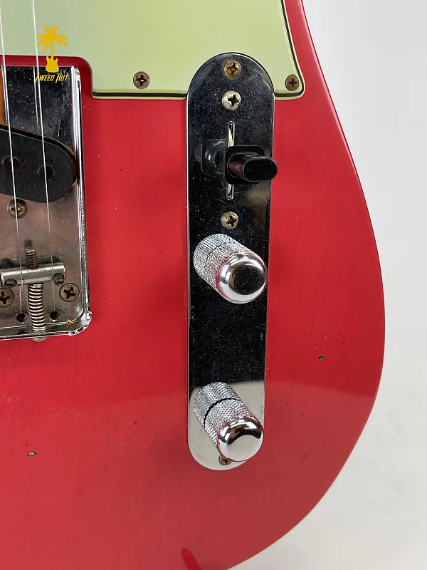 FENDER CUSTOMER SHOP 1955 TELECASTER JOURNEYMAN RELIC - FIESTA RED
