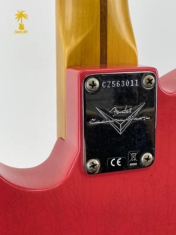 FENDER CUSTOMER SHOP 1955 TELECASTER JOURNEYMAN RELIC - FIESTA RED