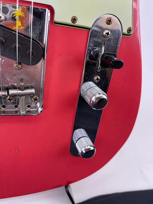 FENDER CUSTOMER SHOP 1955 TELECASTER JOURNEYMAN RELIC - FIESTA RED