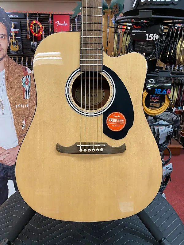 FENDER FA-125CE DREADNOUGHT-NATURAL