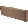 G&G DELUXE HARDSHELL CASES JAZZ BASS-BROWN
