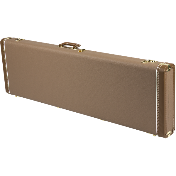 G&G DELUXE HARDSHELL CASES JAZZ BASS-BROWN