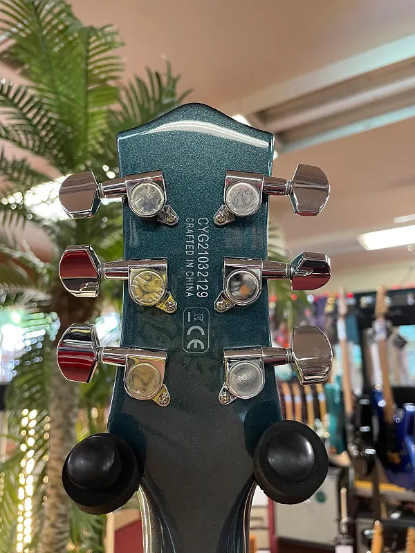 GRETSCH  G5222 ELECTROMATIC DOUBLE JET BT WITH V-STOPTAIL- JADE GREY