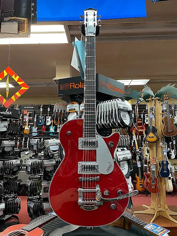 GRETSCH  G5230T ELECTROMATIC JET FT SINGLE-CUT WITH BIGSBY-FIREBIRD RED
