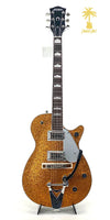 GRETSCH  G6129T-89 VINTAGE SELECT '89 SPARKLE JET WITH BIGSBY-GOLD SPARKLE