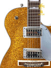 GRETSCH  G6129T-89 VINTAGE SELECT '89 SPARKLE JET WITH BIGSBY-GOLD SPARKLE