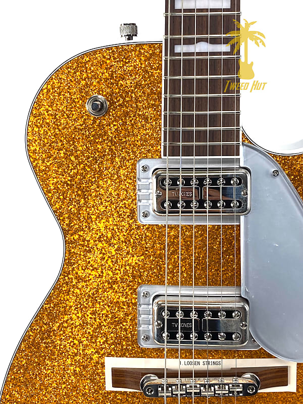 GRETSCH  G6129T-89 VINTAGE SELECT '89 SPARKLE JET WITH BIGSBY-GOLD SPARKLE