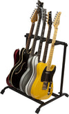 GATOR 5 COLLAPSIBLE FOLDING GUITAR RACK FOR 5 ACOUSTIC OR ELECTRIC GUITARS