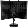 GATOR PORTABLE MINI VOCAL-BOOTH ISOLATION SHIELD