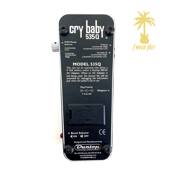 PREOWNED CRYBABY 535Q MULTI-WAH PEDAL