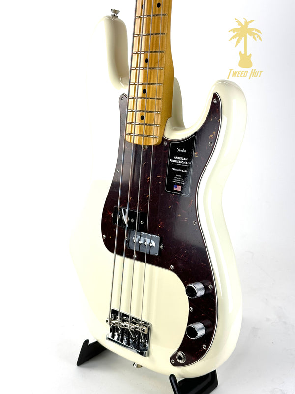 FENDER AMERICAN PROFESSIONAL II PRECISION BASS OLYMPIC WHITE