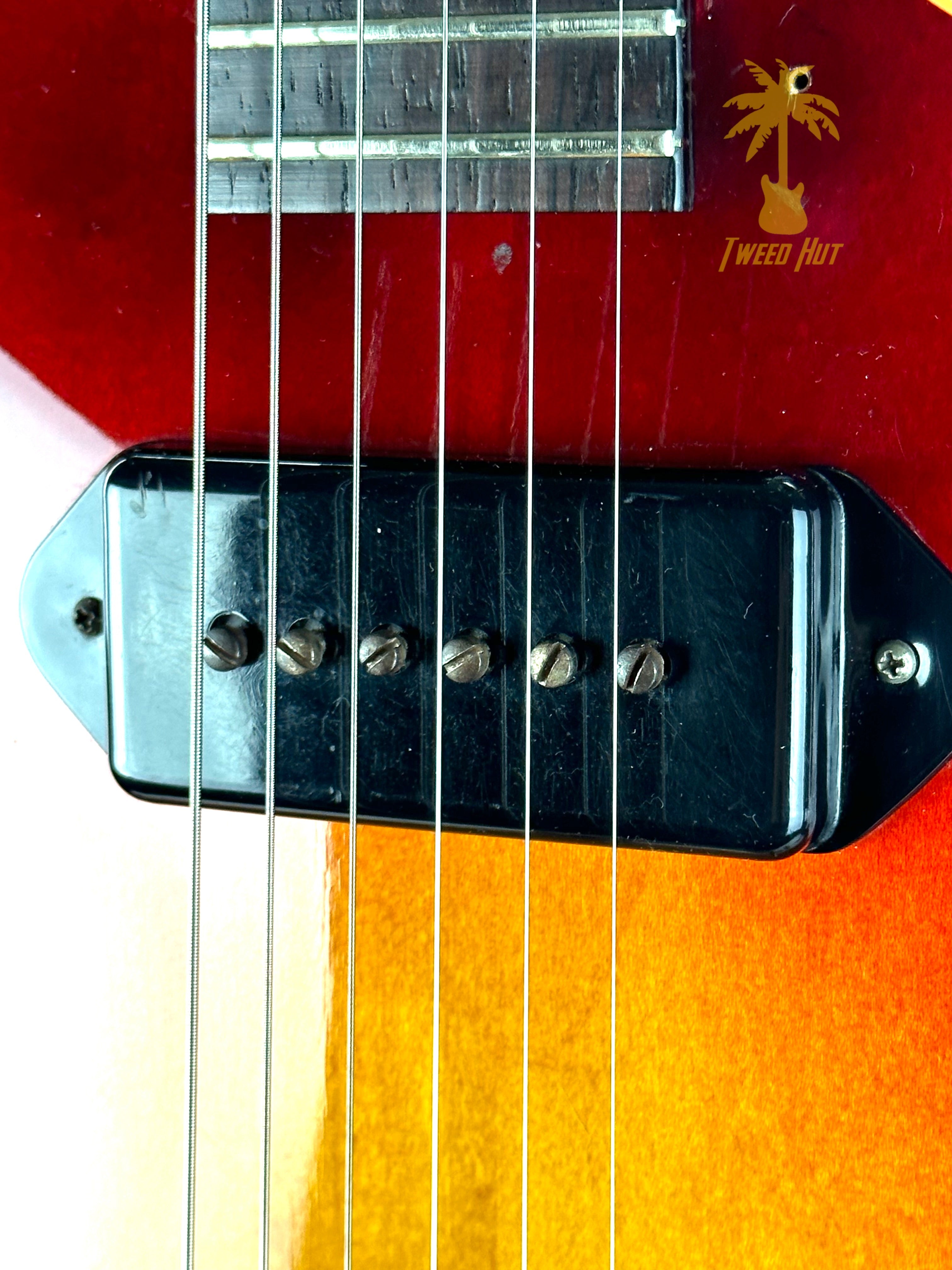VINTAGE 1961 GIBSON ES-125 TC - CHERRY BURST 4.6 LBS!!