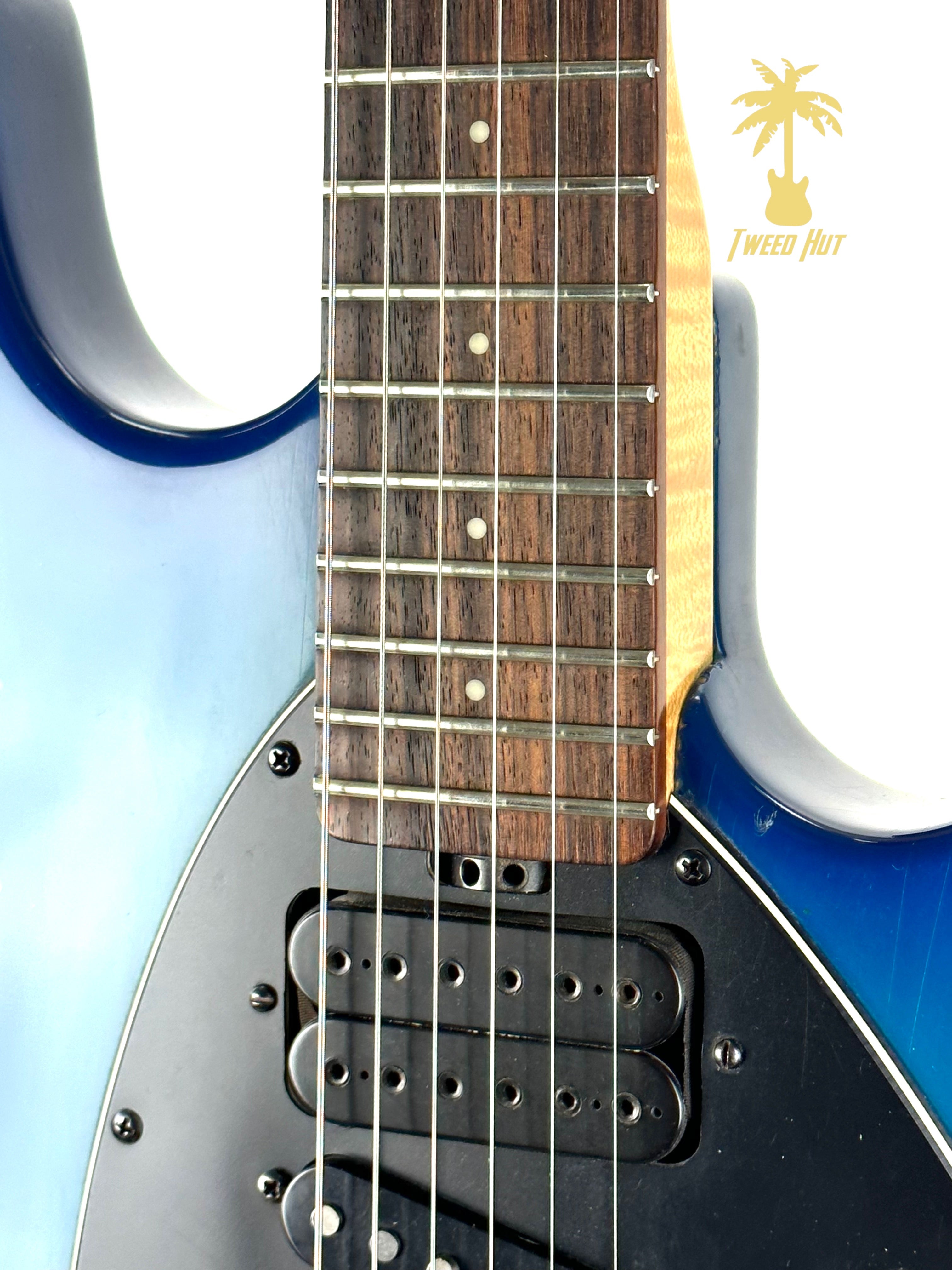 VINTAGE 1987 MUSIC MAN STEVE MORSE SIGNATURE #50/50 - BLUE BURST
