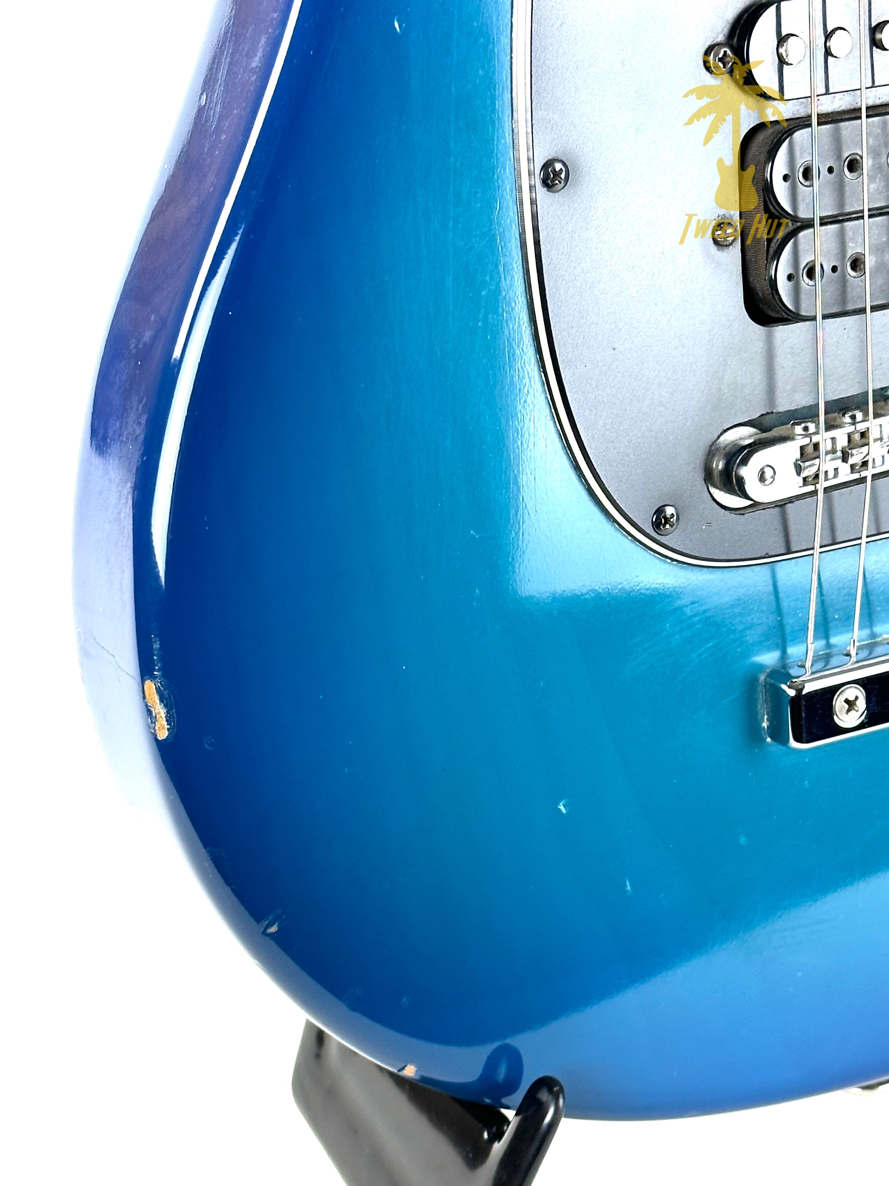 VINTAGE 1987 MUSIC MAN STEVE MORSE SIGNATURE #50/50 - BLUE BURST