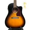 EPIPHONE J-45 EC ACOUSTIC GUITAR-AGED VINTAGE SUNBURST GLOSS