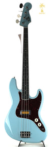 FENDER GOLD FOIL JAZZ BASS - SONIC BLUE