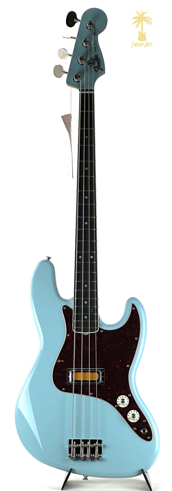 FENDER GOLD FOIL JAZZ BASS - SONIC BLUE