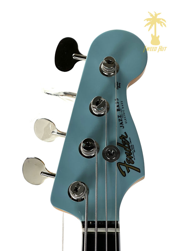 FENDER GOLD FOIL JAZZ BASS - SONIC BLUE