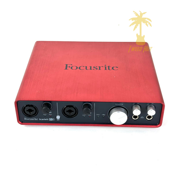 PRE-OWNED FOCUSRITE 6i6 SCARLETT RECORDING INTERFACE