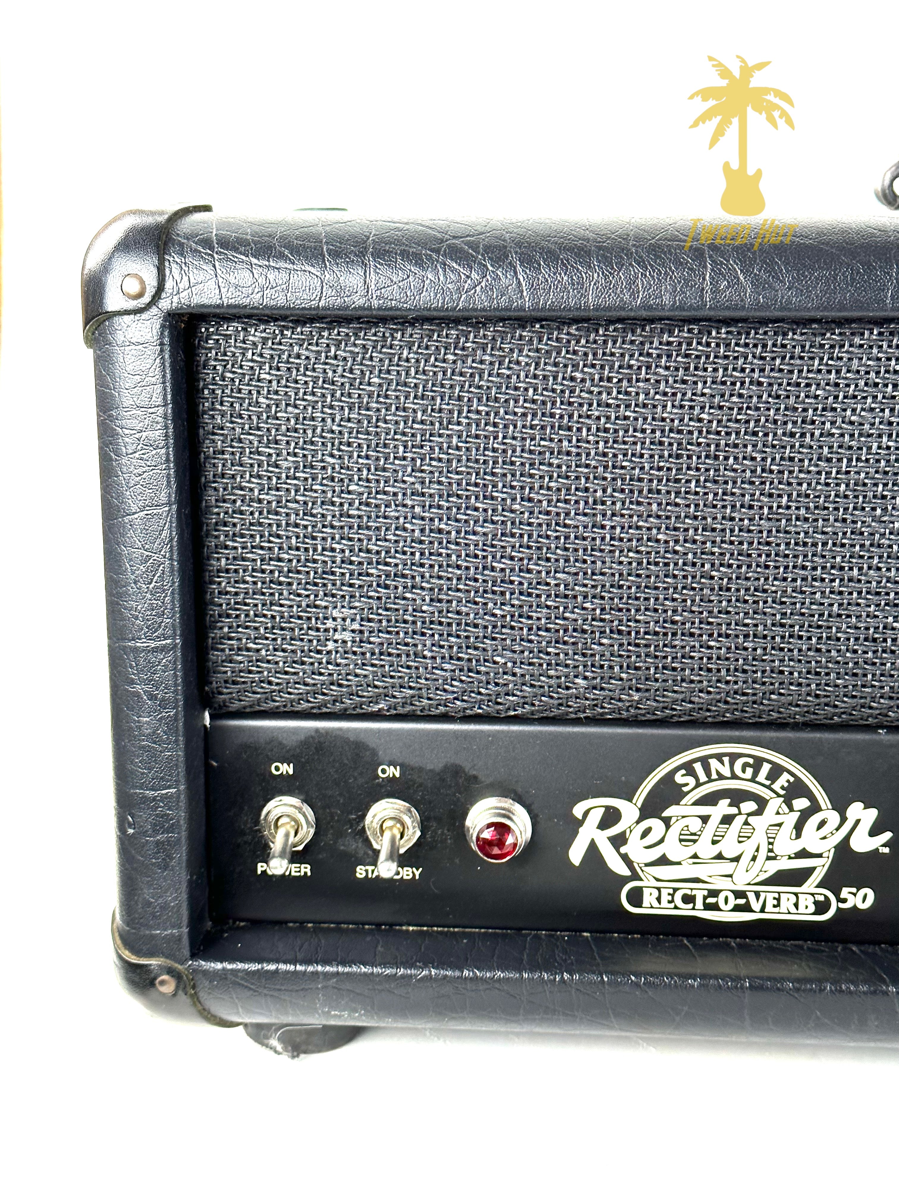 PRE-OWNED MESA BOOGIE SINGLE RECTIFIER RECT-O-VERB 50 WATT TUBE HEAD