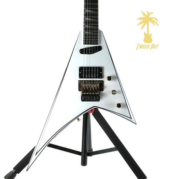 JACKSON CONCEPT SERIES RHOADS RR24 HS - WHITE W/ BLACK PINSTRIPES