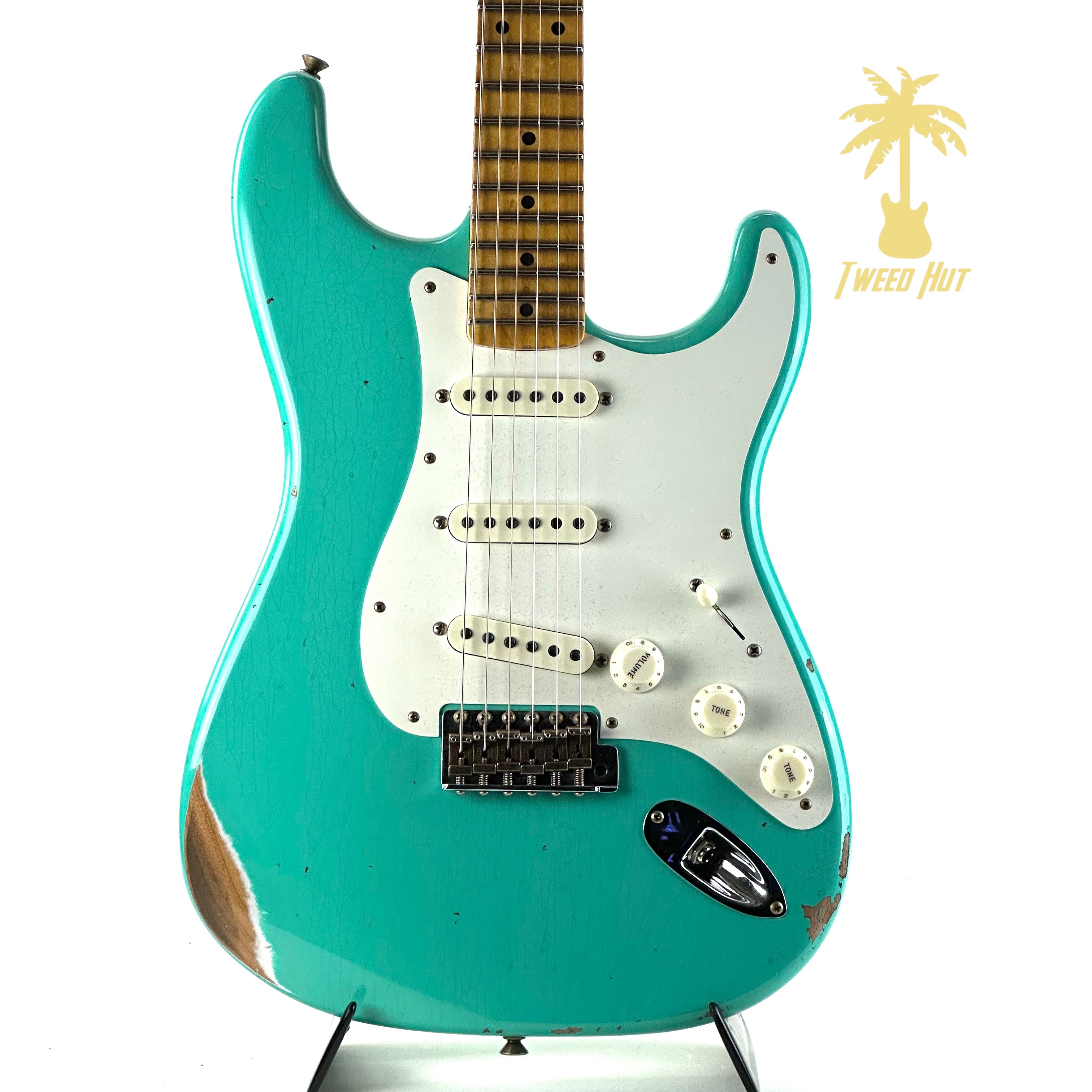 FENDER CUSTOM SHOP TOMATILLO 56 STRATOCASTER RELIC - SEAFOAM GREEN
