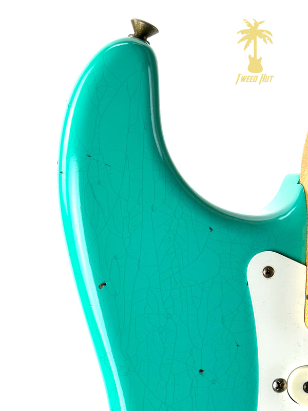 FENDER CUSTOM SHOP TOMATILLO 56 STRATOCASTER RELIC - SEAFOAM GREEN