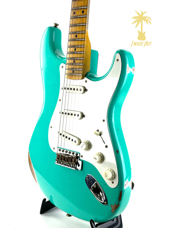 FENDER CUSTOM SHOP TOMATILLO 56 STRATOCASTER RELIC - SEAFOAM GREEN