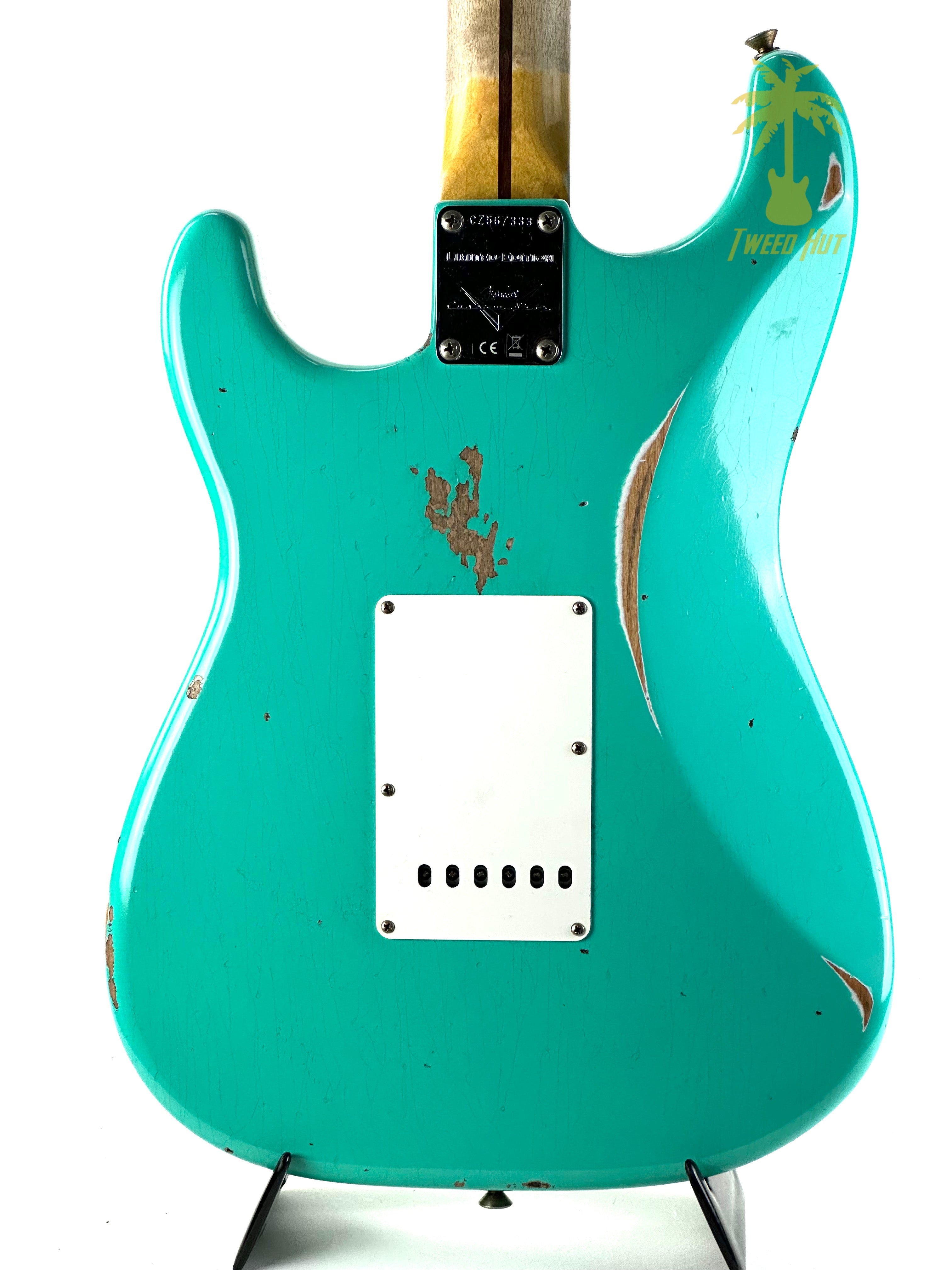 FENDER CUSTOM SHOP TOMATILLO 56 STRATOCASTER RELIC - SEAFOAM GREEN