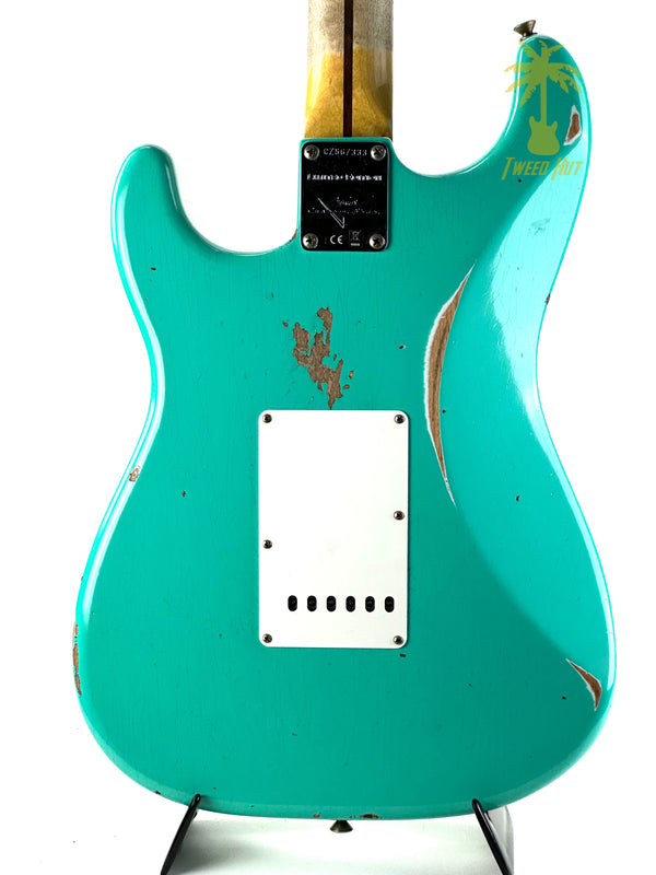 FENDER CUSTOM SHOP TOMATILLO 56 STRATOCASTER RELIC - SEAFOAM GREEN