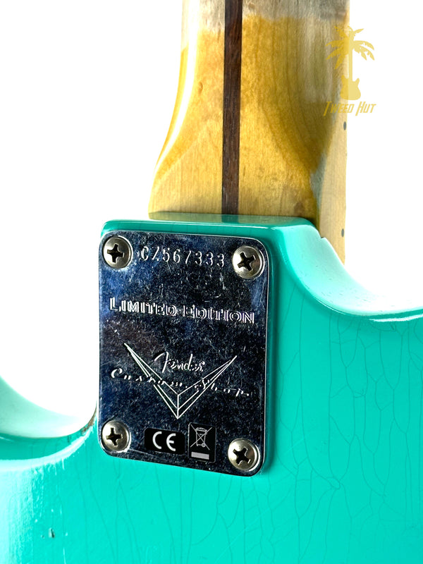 FENDER CUSTOM SHOP TOMATILLO 56 STRATOCASTER RELIC - SEAFOAM GREEN