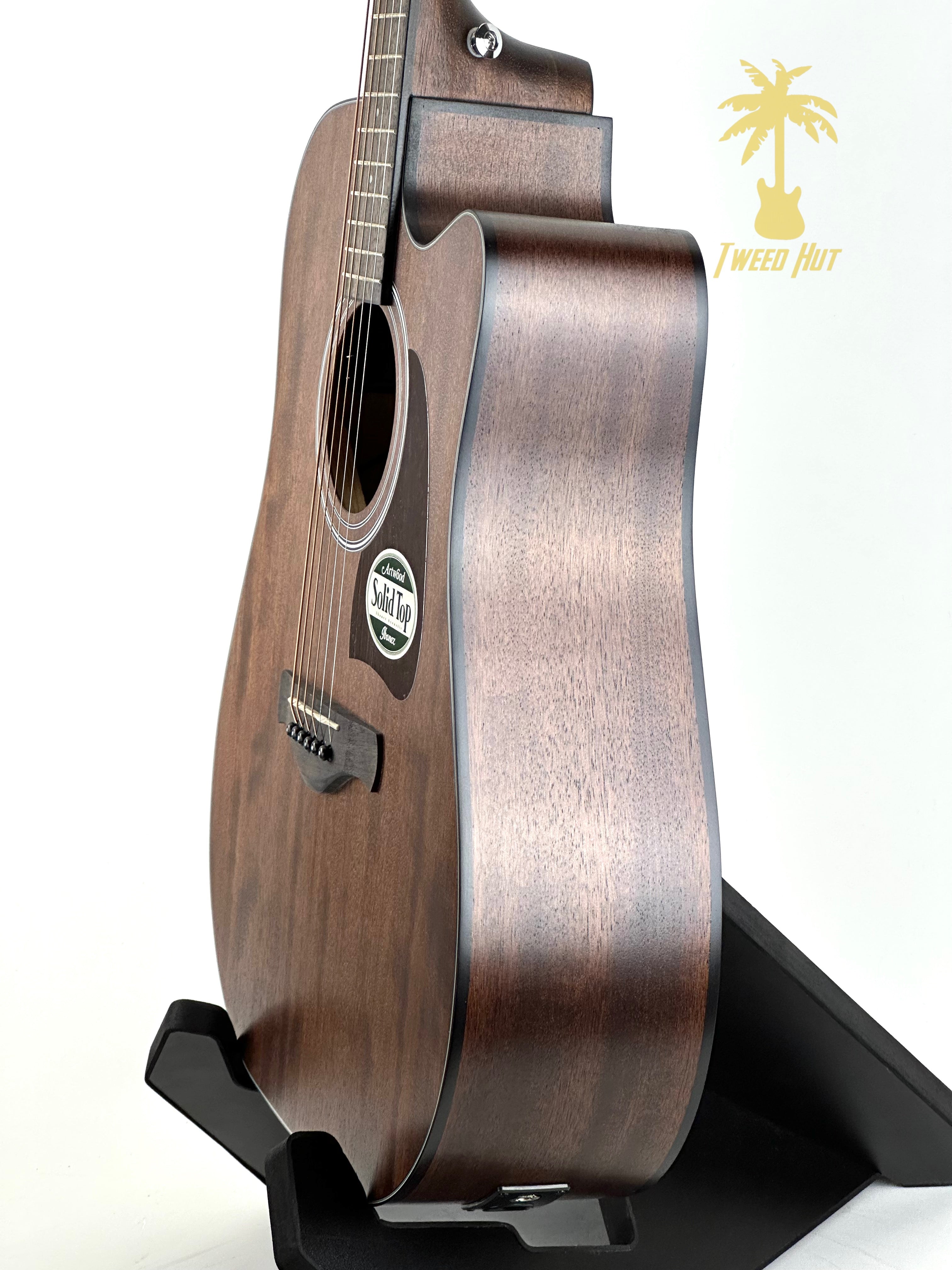 IBANEZ AW54CE ACOUSTIC-ELECTRIC GUITAR- OPEN PORE NATURAL