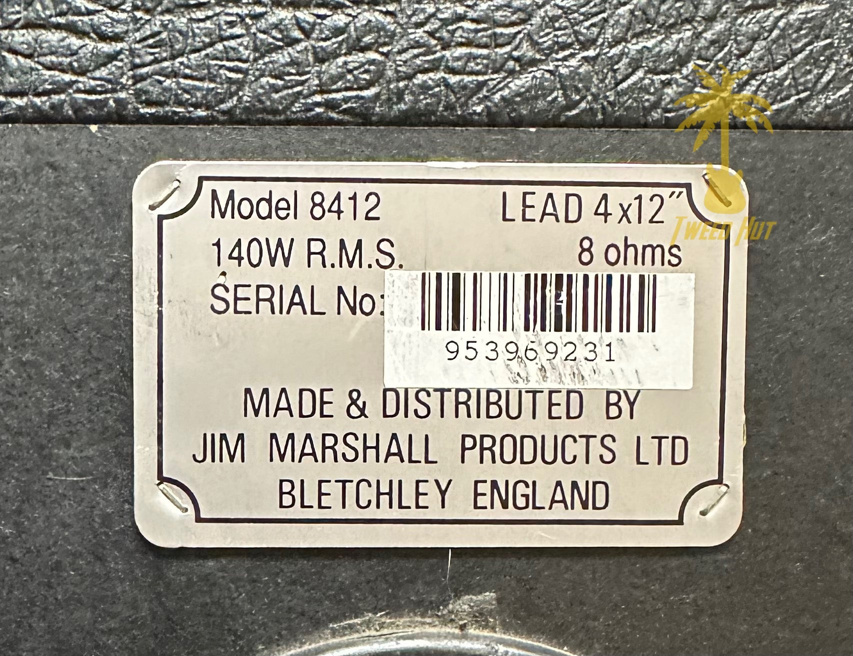 PRE-OWNED MARSHALL 8412 LEAD 4x12 CABINET - IN STORE PICKUP ONLY