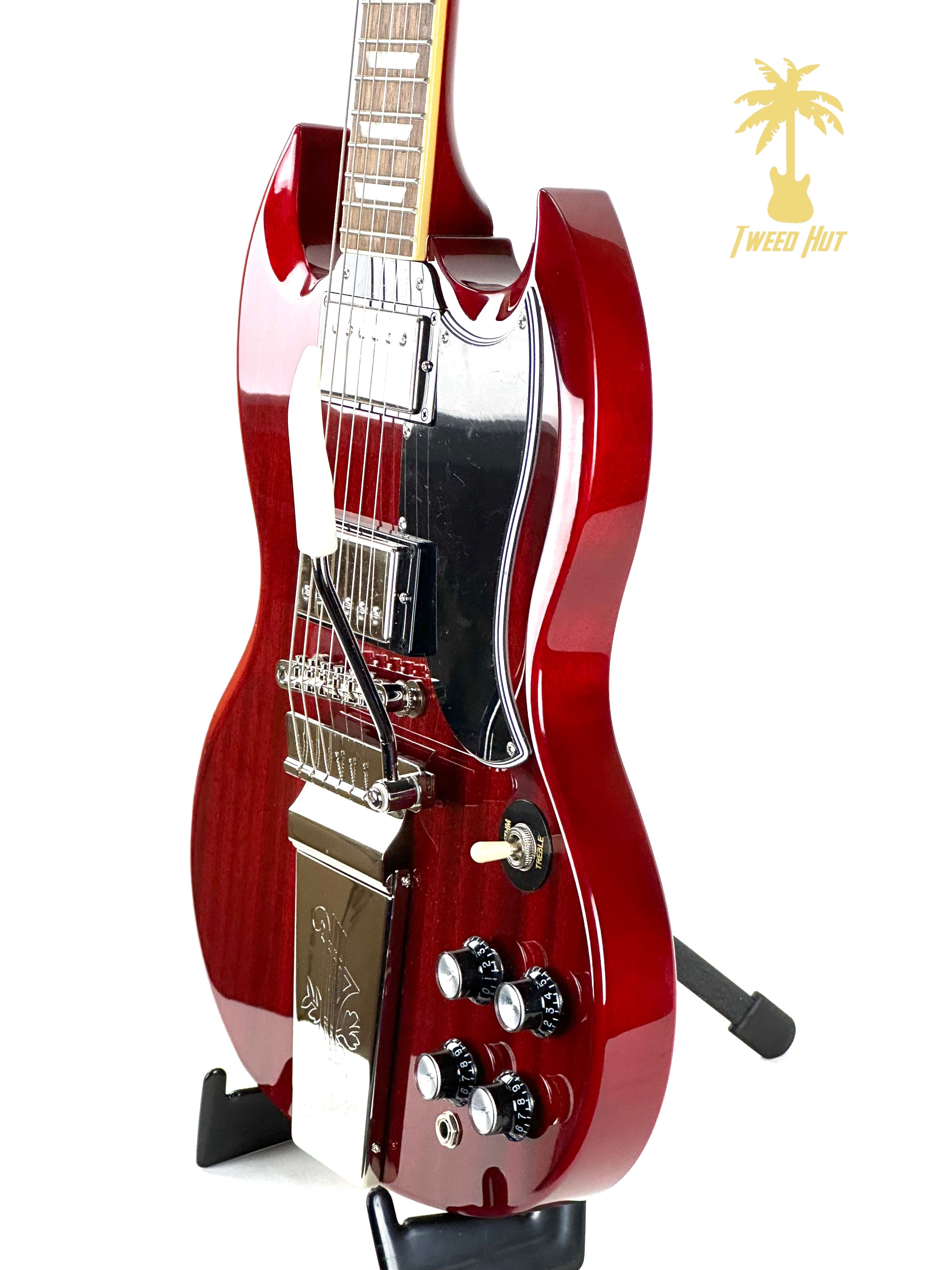 EPIPHONE SG STANDARD '61 MAESTRO VIBROLA VINTAGE CHERRY