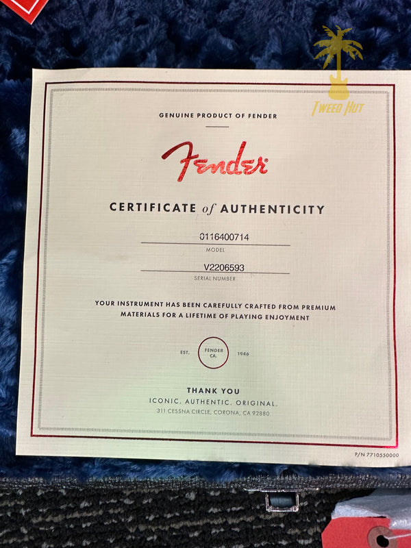 FENDER LIMITED JOHNNY MARR JAGUAR-FEVER DREAM YELLOW