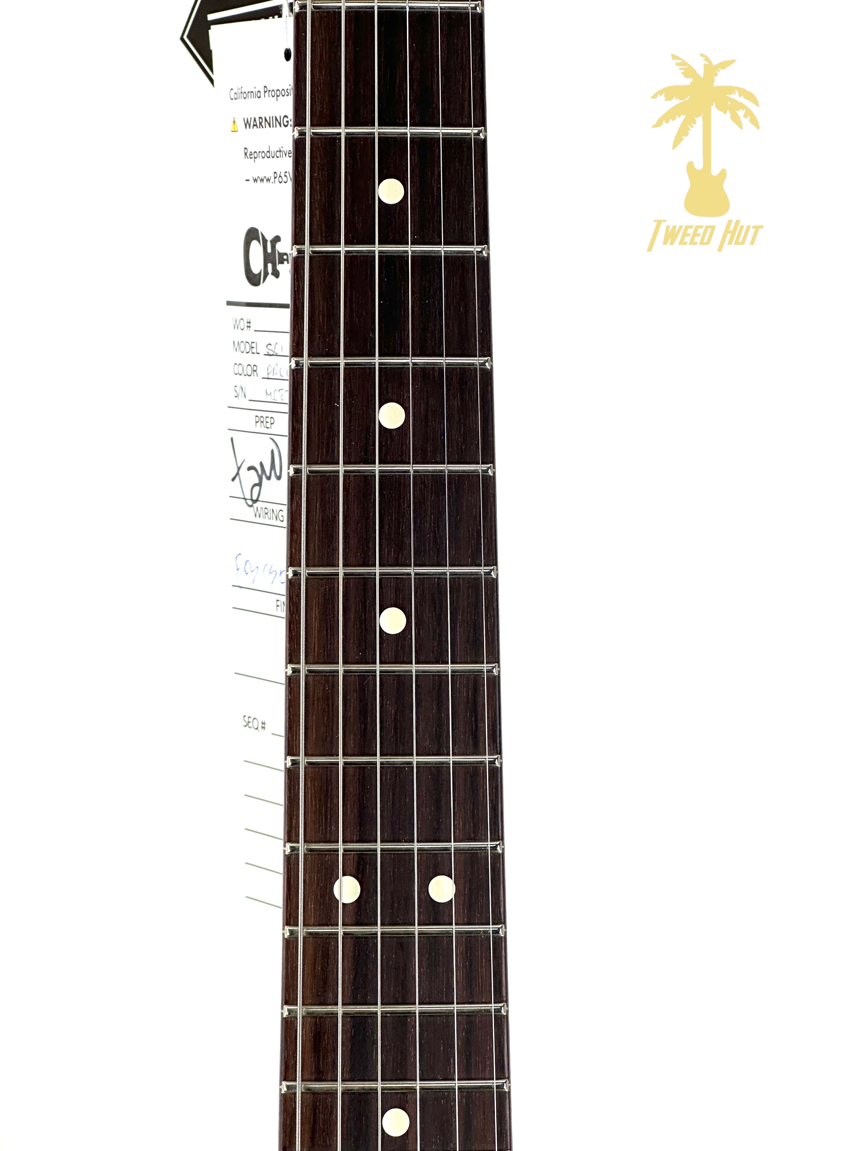 CHARVEL JAKE E LEE SIGNATURE PRO-MOD SO-CAL STYLE 1 HSS HT RW-PEARL WHITE
