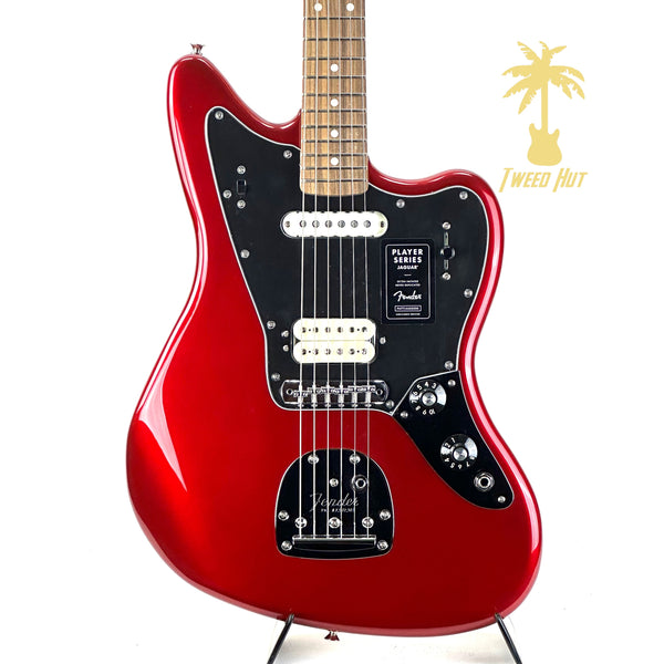 FENDER PLAYER JAGUAR PAU FERRO CANDY APPLE RED