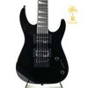 JACKSON JS SERIES DINKY MINION JS1X GLOSS BLACK FLAME NECK!