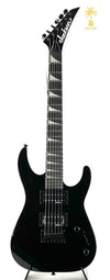 JACKSON JS SERIES DINKY MINION JS1X GLOSS BLACK FLAME NECK!