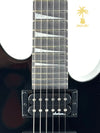 JACKSON JS SERIES DINKY MINION JS1X GLOSS BLACK FLAME NECK!