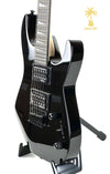 JACKSON JS SERIES DINKY MINION JS1X GLOSS BLACK FLAME NECK!