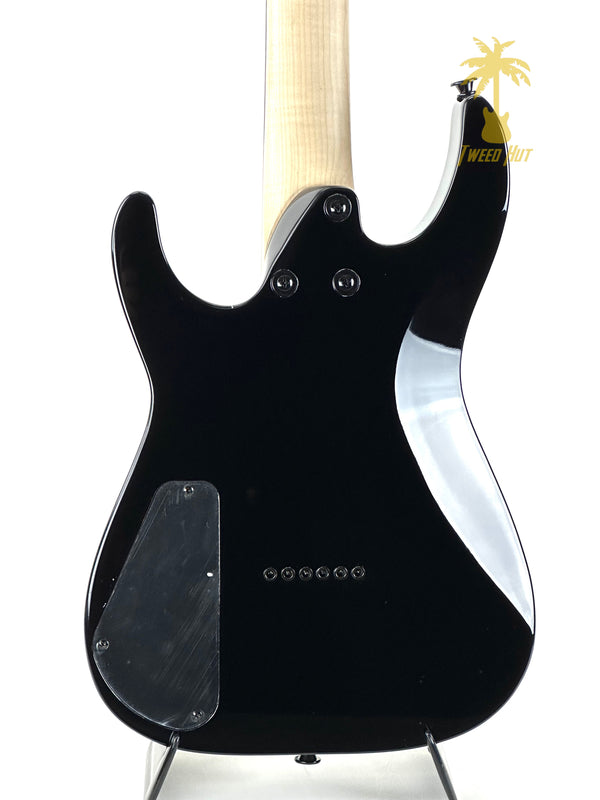 JACKSON JS SERIES DINKY MINION JS1X GLOSS BLACK FLAME NECK!