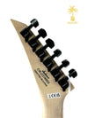 JACKSON JS SERIES DINKY MINION JS1X GLOSS BLACK FLAME NECK!
