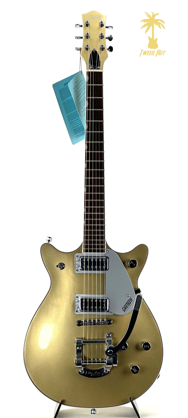GRETSCH G5232T ELECTROMATIC DOUBLE JET FT WITH BIGSBY CASINO GOLD